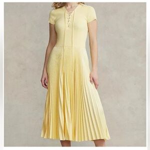 Polo Ralph Lauren yellow dress